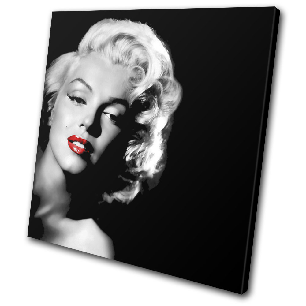 39++ Marilyn monroe bild leinwand , Marilyn Monroe Red Lips Iconic Celebrities SINGLE Leinwand Kunst Bild
